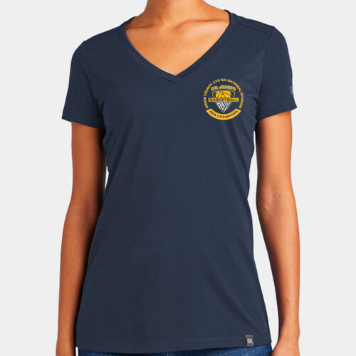 Ladies Heritage Blend V Neck Tee Thumbnail